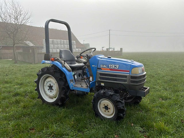 Iseki sial 193 minitractor - afbeelding 10 van  11