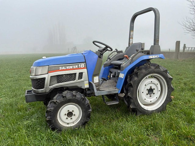 Iseki sial hunter th18 minitractor - afbeelding 2 van  11