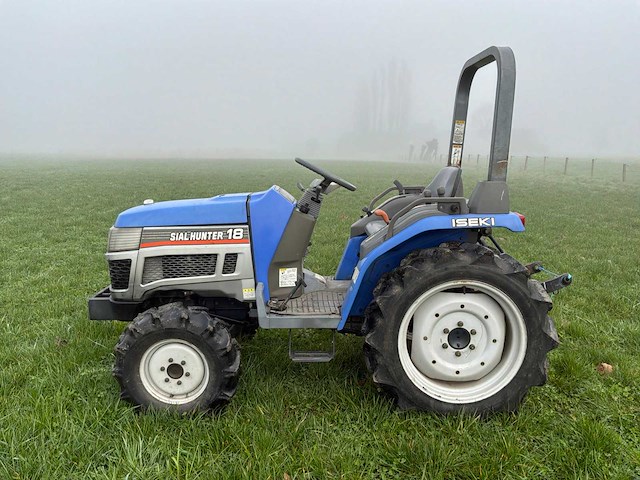 Iseki sial hunter th18 minitractor - afbeelding 11 van  11