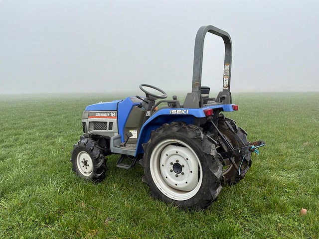Iseki sial hunter th18 minitractor - afbeelding 5 van  11