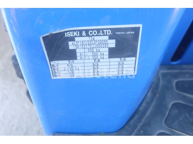Iseki tractor (ref: v2) - afbeelding 34 van  34