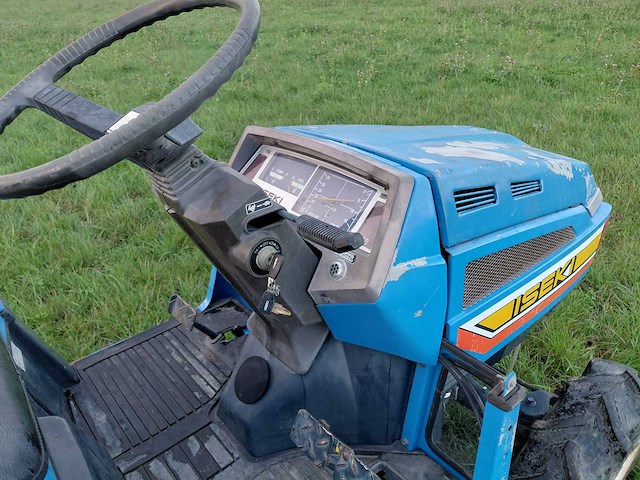 Iseki tu 165 minitractor + grondfrees - afbeelding 9 van  24