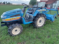 Iseki tu 165 minitractor + grondfrees - afbeelding 1 van  24