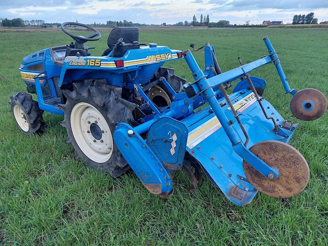 Iseki tu 165 minitractor + grondfrees - afbeelding 22 van  24