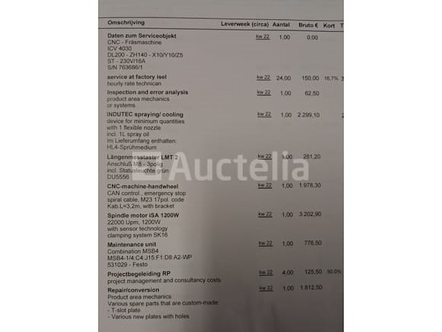 Isel icv 4030 ec cnc machinecentrum - afbeelding 18 van  32