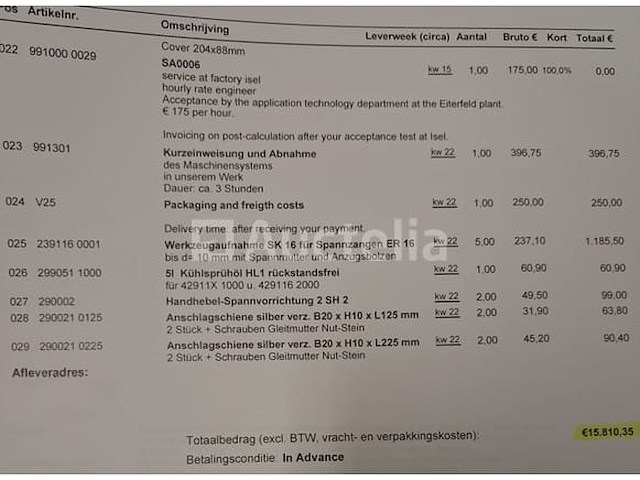 Isel icv 4030 ec cnc machinecentrum - afbeelding 21 van  32