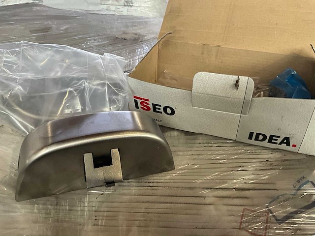 Iseo base inox zijdelingse sluiting coppia (16x) - (kp1010) - afbeelding 1 van  5