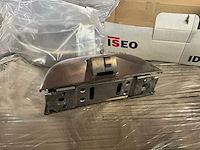 Iseo base inox zijdelingse sluiting coppia (16x) - (kp1010) - afbeelding 2 van  5