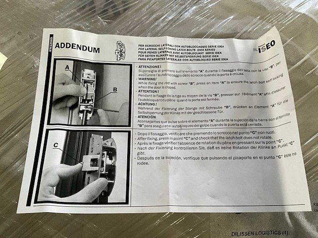 Iseo base inox zijdelingse sluiting coppia (16x) - (kp1010) - afbeelding 9 van  9