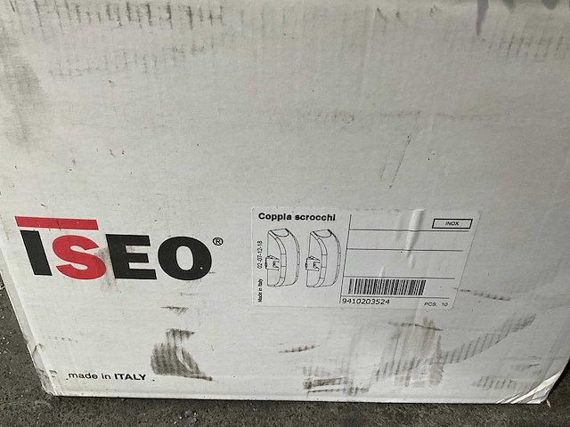 Iseo base inox zijdelingse sluiting coppia (16x) - (kp1010) - afbeelding 6 van  9