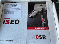 Iseo partij cilinder sloten inclusief 3 sleutels - afbeelding 1 van  2