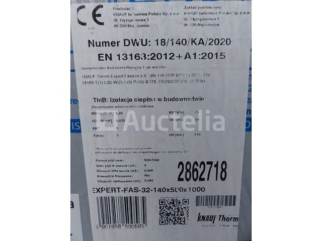 Isolatiepanelen voor geveldikte 14 cm (20 m²) knauf therm expert - afbeelding 1 van  4