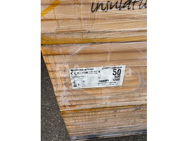 Isolatieplaten - rectikel - eurothane zilver - afbeelding 1 van  4