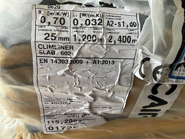 Isover climliner slab 602 isolatie (40x) - afbeelding 3 van  3