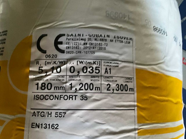 Isover isoconfort 35 isolatie op rol (30x) - afbeelding 6 van  9
