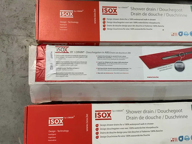 Isox i-drain douchegoot (3x) - afbeelding 3 van  4