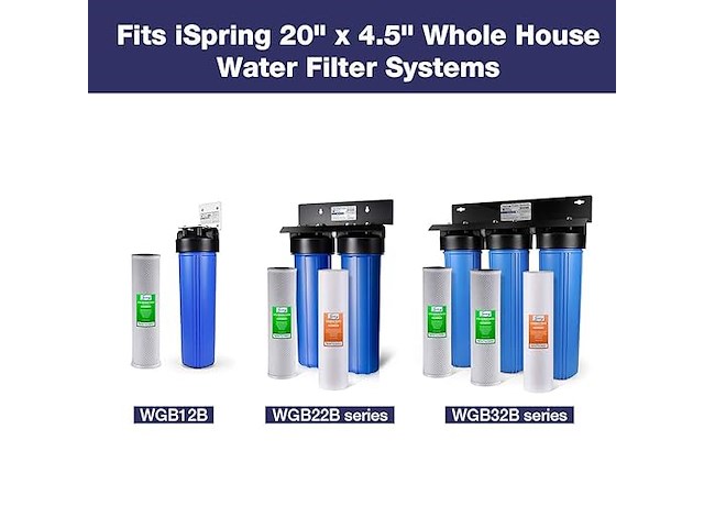 Ispring fc25b hoge capaciteit water filter - afbeelding 3 van  3