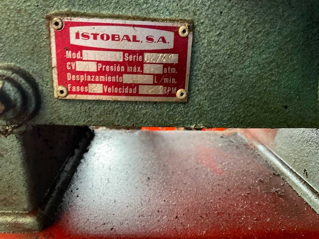 Istobal 41800 hogedrukcompressor - afbeelding 3 van  6