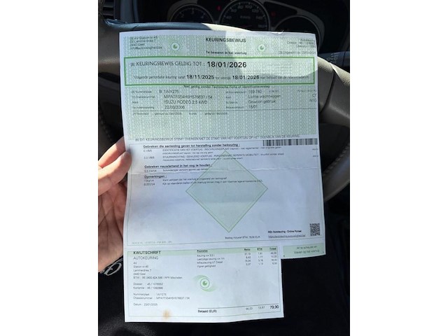 Isuzu rodeo rodeo, 2006 - afbeelding 17 van  26