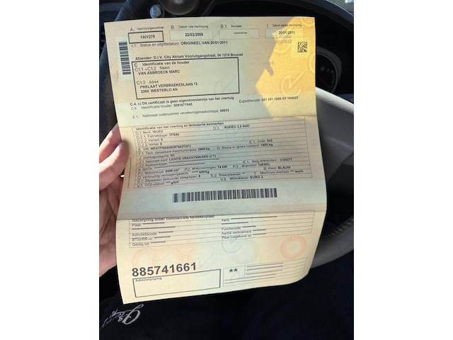 Isuzu rodeo rodeo, 2006 - afbeelding 18 van  26