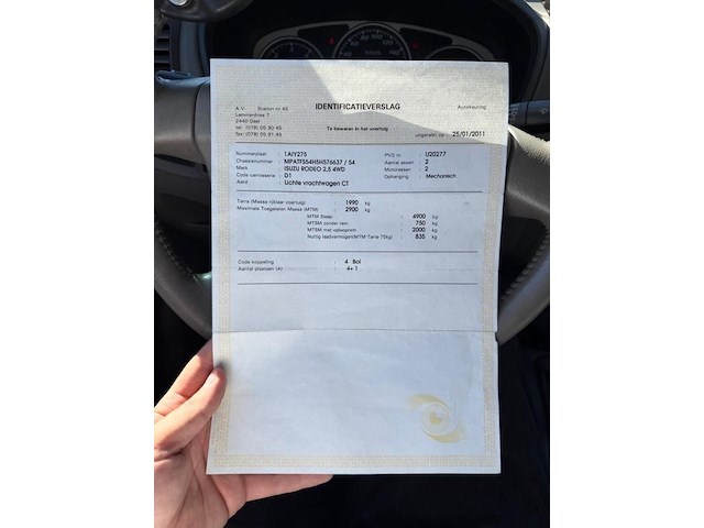 Isuzu rodeo rodeo, 2006 - afbeelding 19 van  26