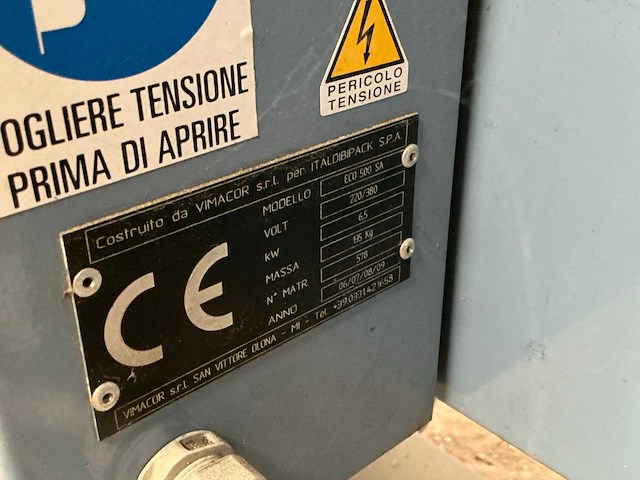 Italdipack eco 500 sa volautomatische foliemachine - afbeelding 7 van  7