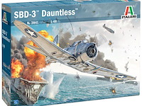 Italeri modelbouwpakket 2841 douglas sbd-3 dauntless wwii - afbeelding 1 van  1