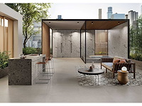 Italgraniti silver grain grey antislip 80x80x2 cm - keramische tuintegel 38m² - afbeelding 2 van  2