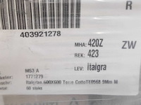 Italgraniti terre cotto mat tegel 60x60 cm 19,8 m² - afbeelding 5 van  5