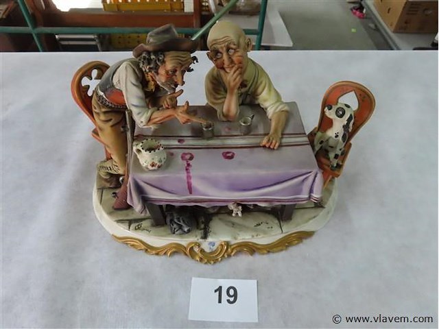 Italiaans beeld 32x18x22cm - afbeelding 1 van  5