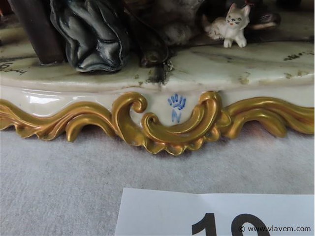 Italiaans beeld 32x18x22cm - afbeelding 3 van  5