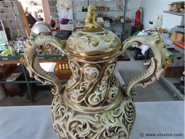 Italiaanse dekselvaas - afbeelding 2 van  4