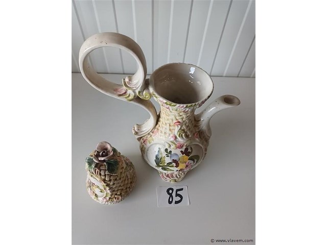 Italiaanse dekselvaas - afbeelding 4 van  5