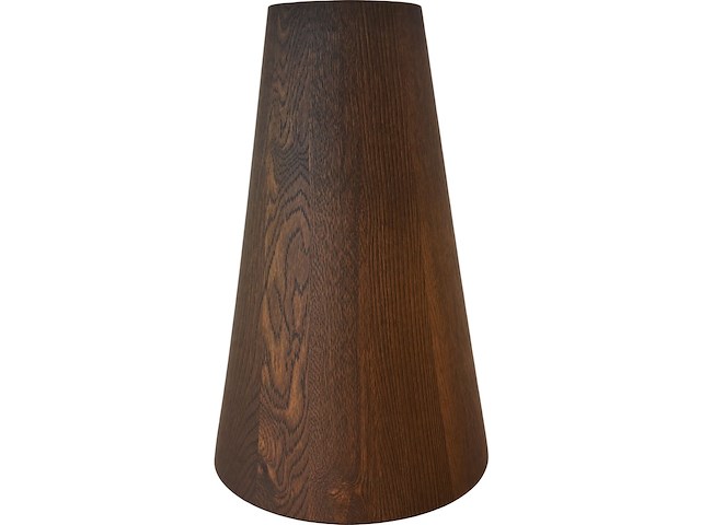 Italiaanse keramische tafel met walnoot poten - afbeelding 2 van  4