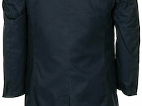 Italiaanse leger trench coat marineblauw met losse binnenvoering maat medium - afbeelding 2 van  3