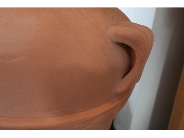 Italiaanse terracotta bloempot classico met grepen | 52×60 cm - afbeelding 6 van  7