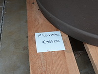 Italiaanse terracotta bloempot – vorstbestendig | ø110 cm - afbeelding 2 van  4
