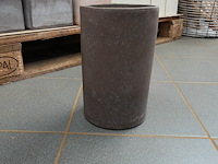 Italiaanse terracotta wijnkoeler etr groot - afbeelding 2 van  5