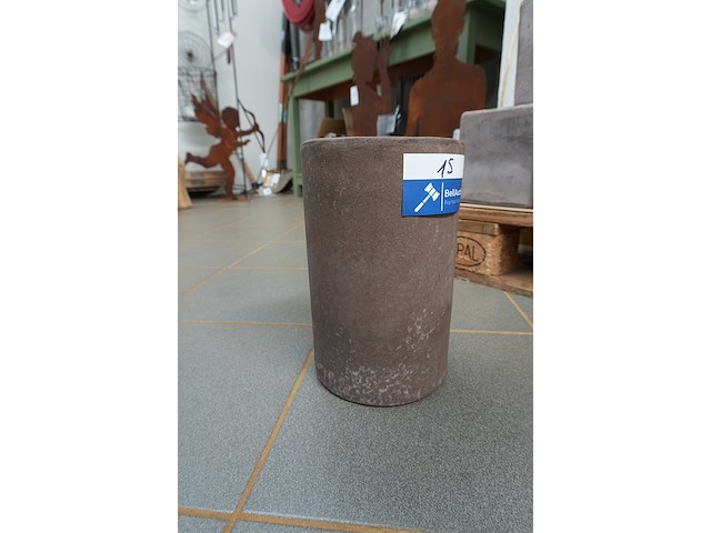 Italiaanse terracotta wijnkoeler etr groot - afbeelding 3 van  5