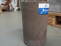 Italiaanse terracotta wijnkoeler etr groot - afbeelding 3 van  5