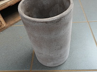 Italiaanse terracotta wijnkoeler etr groot - afbeelding 2 van  4