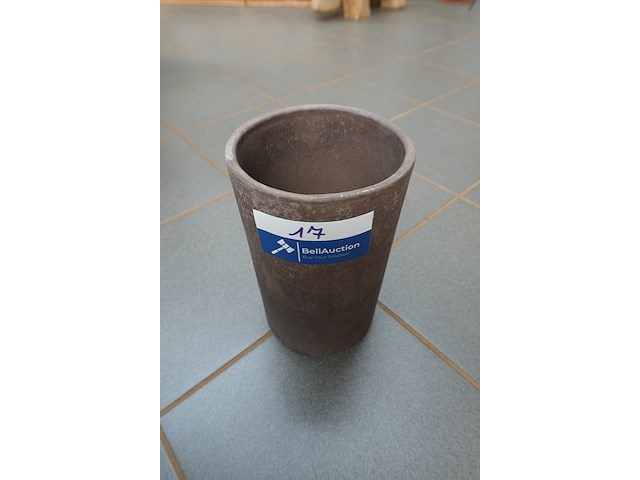 Italiaanse terracotta wijnkoeler etr groot - afbeelding 2 van  4