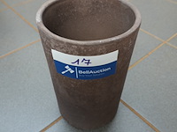 Italiaanse terracotta wijnkoeler etr groot - afbeelding 2 van  4