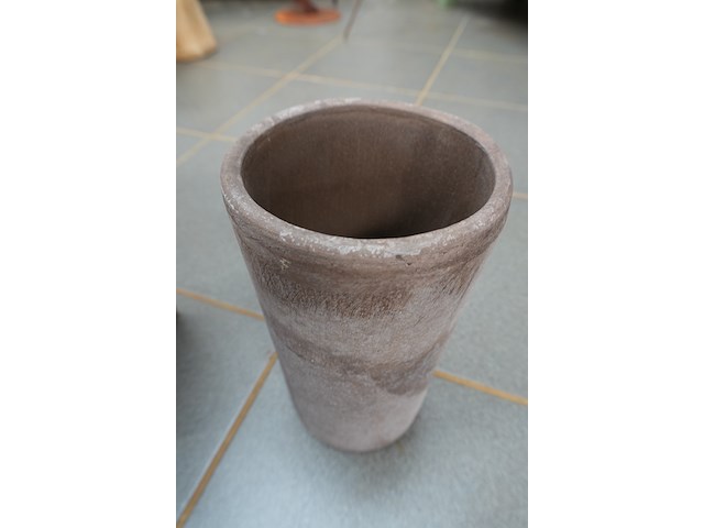 Italiaanse terracotta wijnkoeler etr klein - afbeelding 1 van  6