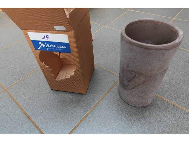 Italiaanse terracotta wijnkoeler etr klein - afbeelding 5 van  6