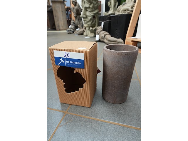 Italiaanse terracotta wijnkoeler etr klein - afbeelding 1 van  7