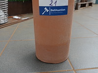 Italiaanse terracotta wijnkoeler gal groot - afbeelding 1 van  4
