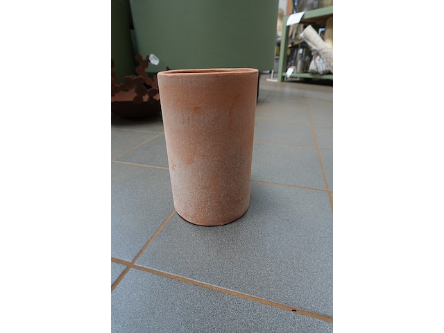 Italiaanse terracotta wijnkoeler gal groot - afbeelding 3 van  4