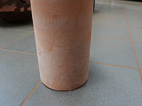 Italiaanse terracotta wijnkoeler gal groot - afbeelding 3 van  4