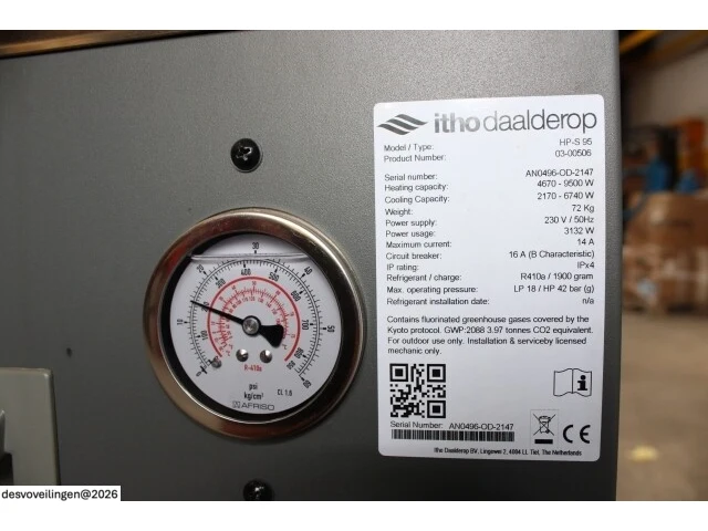 Itho daalderop buitenunit hp-s 95 - afbeelding 5 van  6